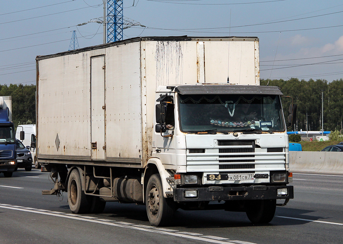 Москва, № К 081 СВ 77 — Scania (II) R93M