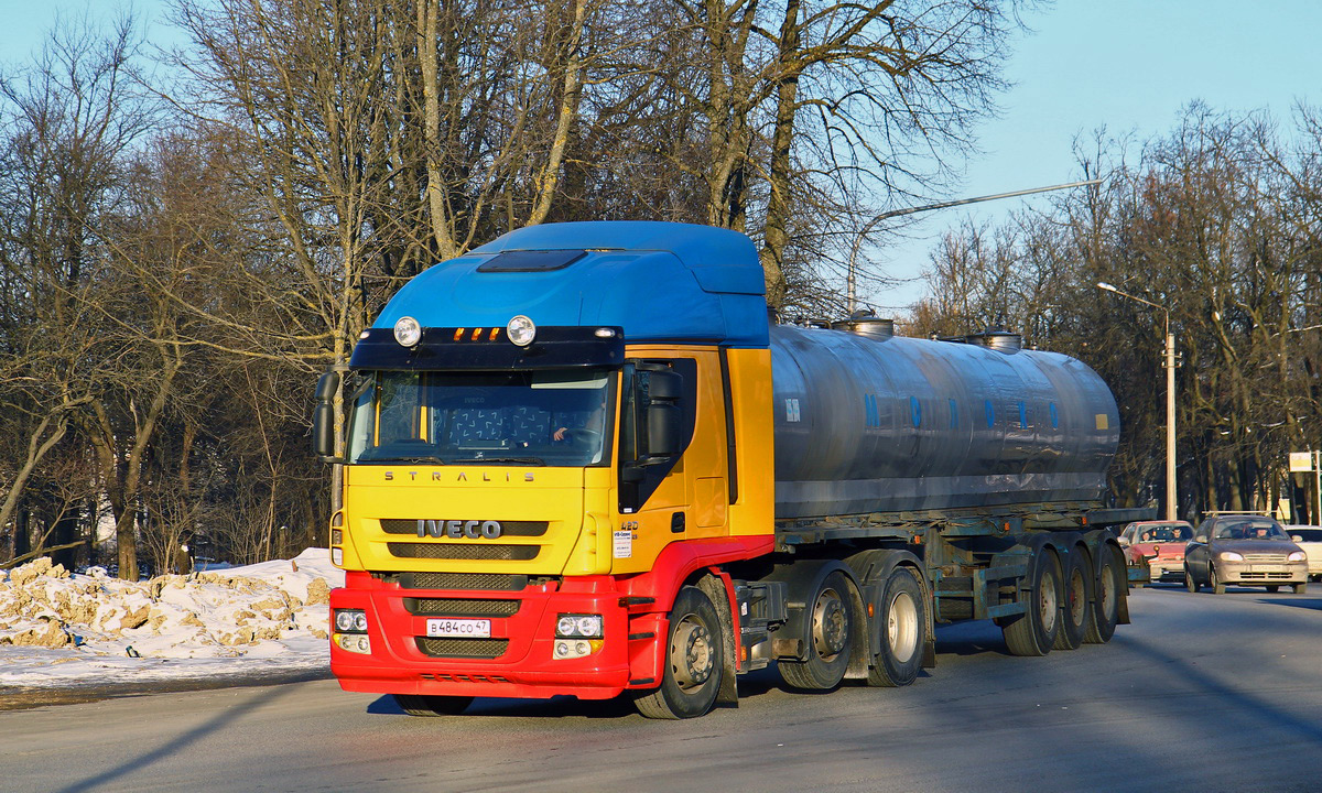 Ленинградская область, № В 484 СО 47 — IVECO Stralis ('2007) 420