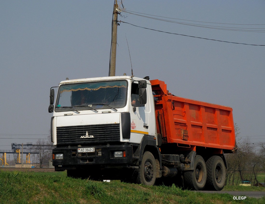 Витебская область, № АЕ 3840-2 — МАЗ-6501 (общая модель)