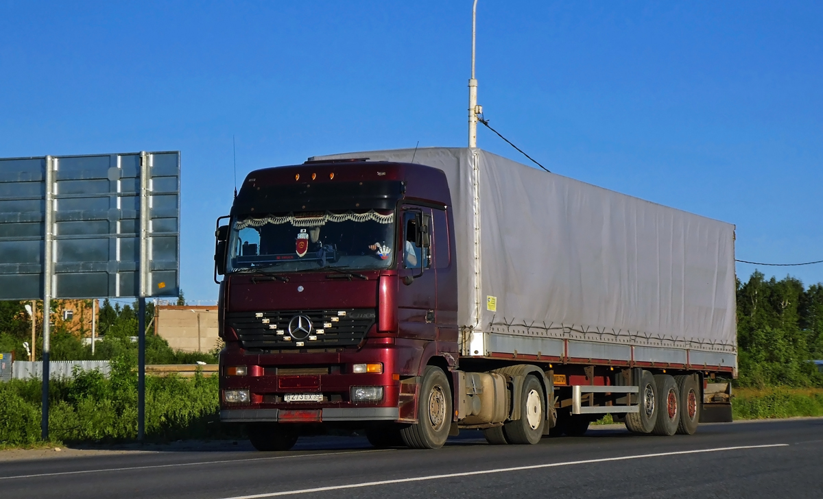 Вологодская область, № В 273 ЕХ 35 — Mercedes-Benz Actros ('1997) 1840