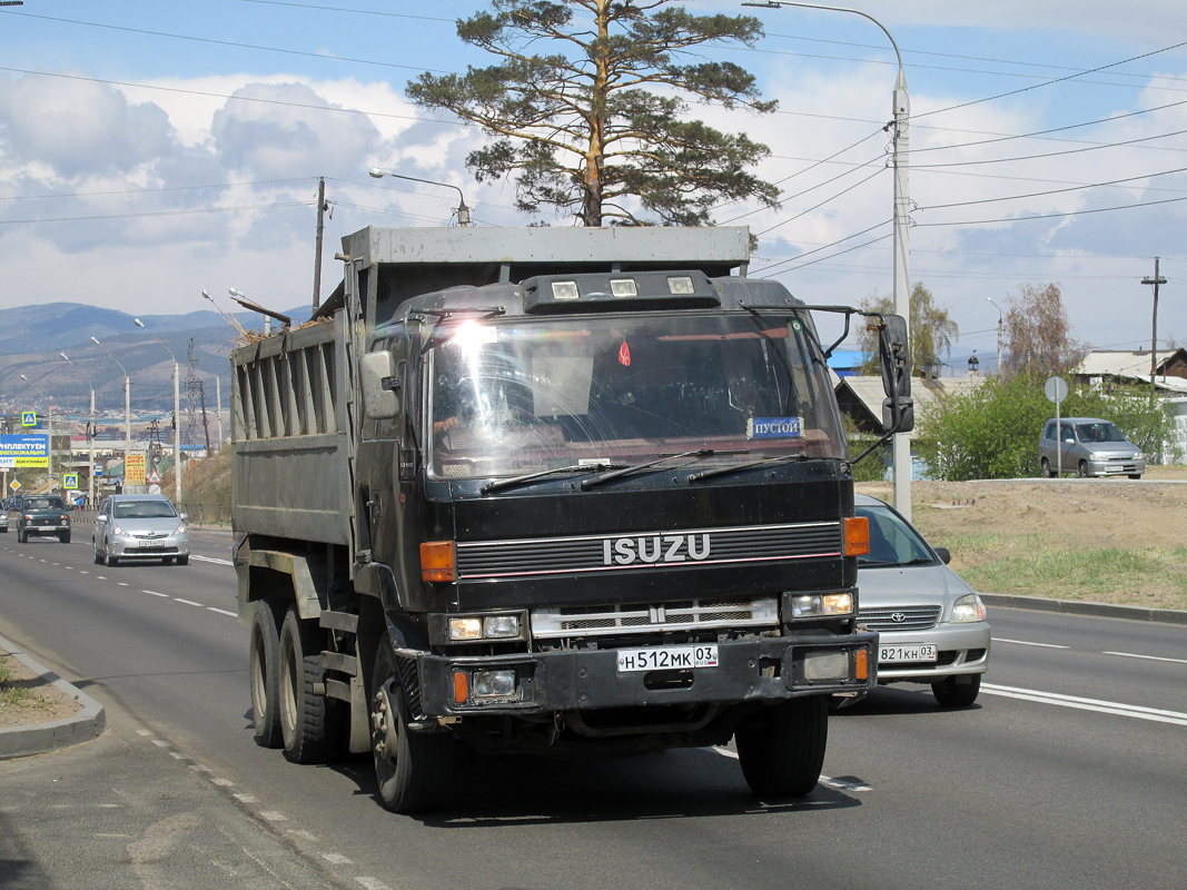 Бурятия, № Н 512 МК 03 — Isuzu (общая модель)