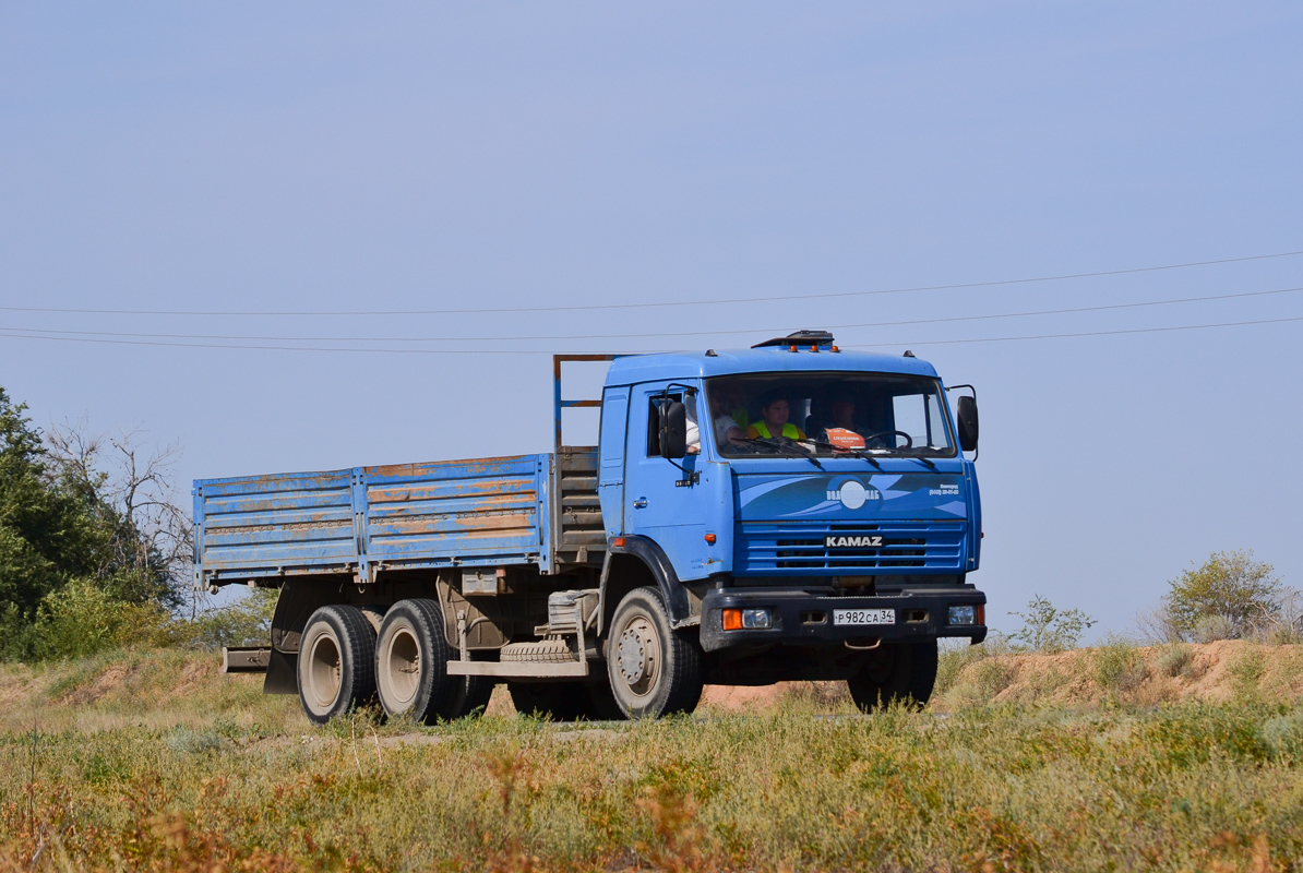 Волгоградская область, № Р 982 СА 34 — КамАЗ-53215-15 [53215R]