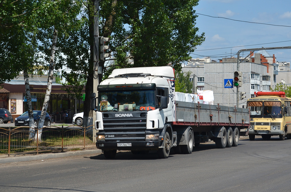 Московская область, № С 413 ВЕ 150 — Scania ('1996) P340