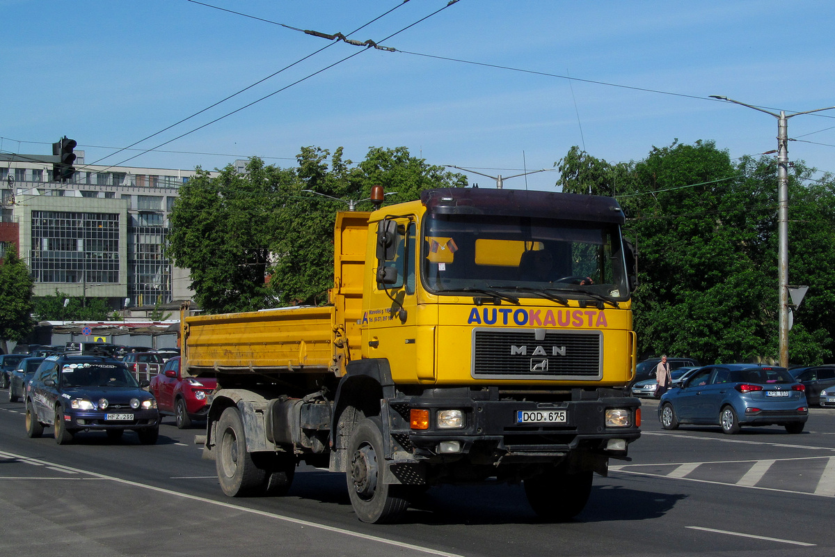 Литва, № DOD 675 — MAN F90 (общая модель)