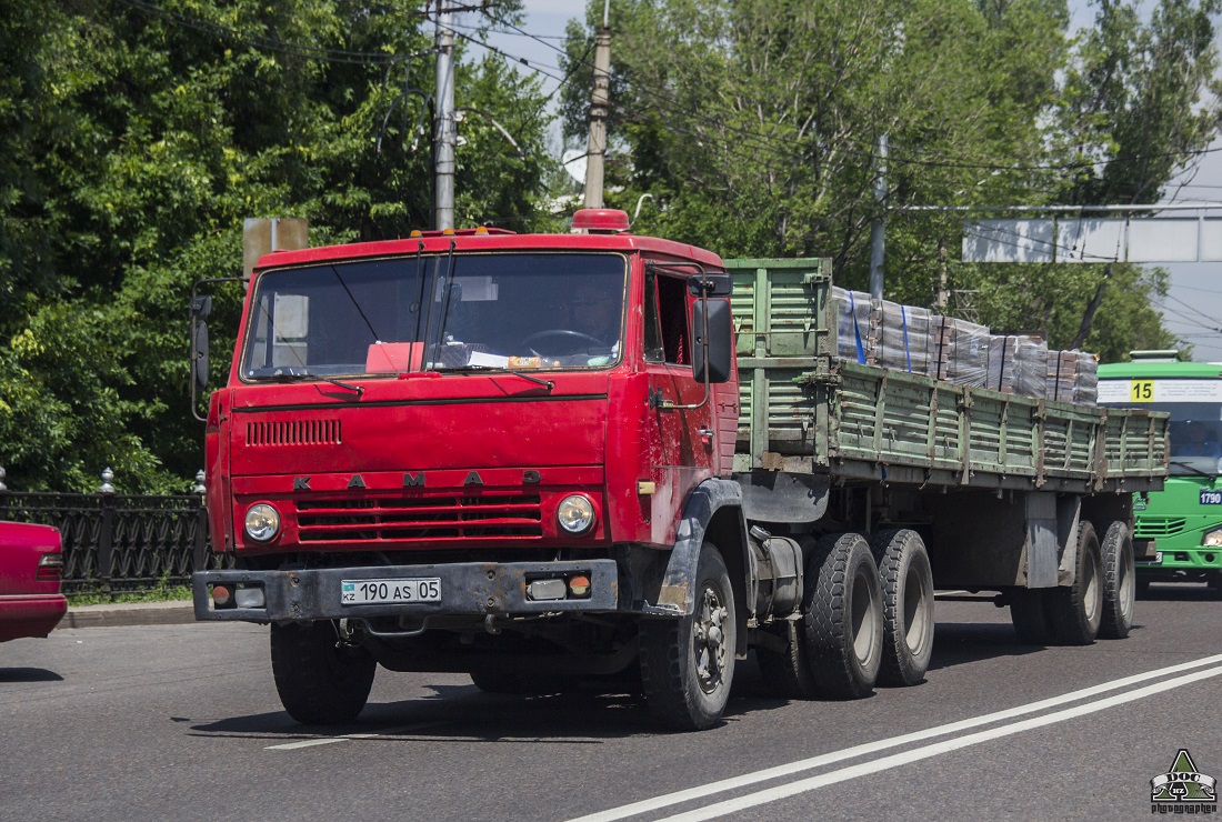 Алматинская область, № 190 AS 05 — КамАЗ-5410