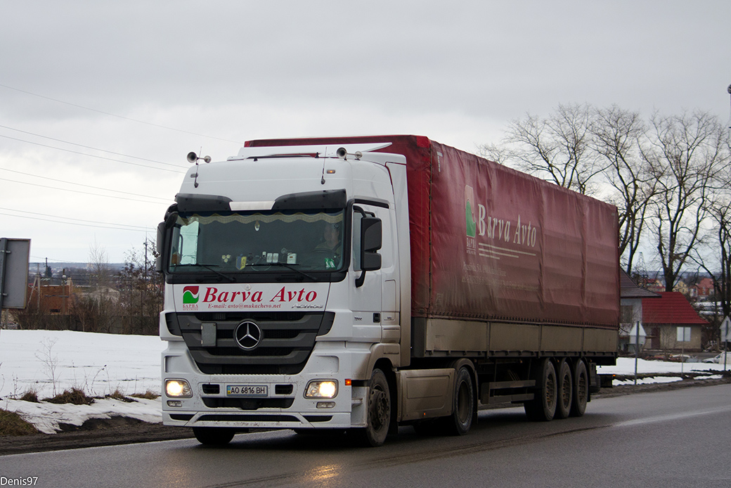 Закарпатская область, № АО 6816 ВН — Mercedes-Benz Actros ('2003) 1844