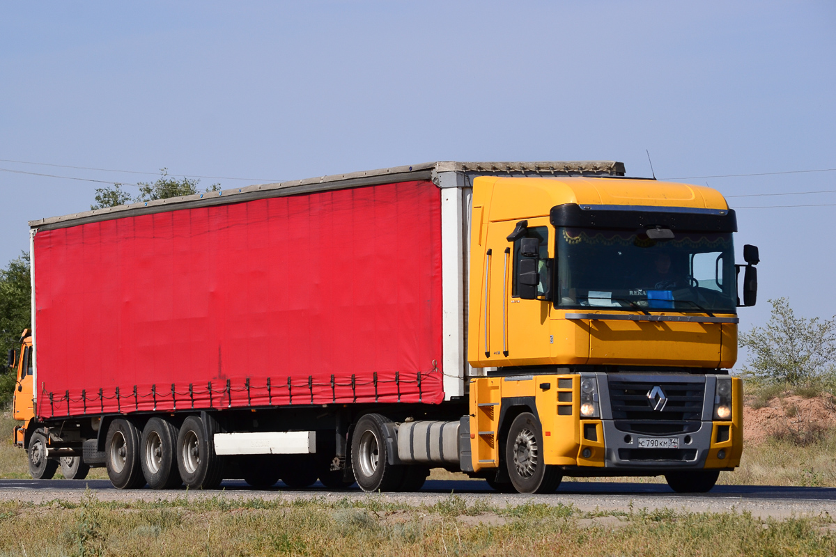 Волгоградская область, № С 790 КМ 34 — Renault Magnum ('2008)