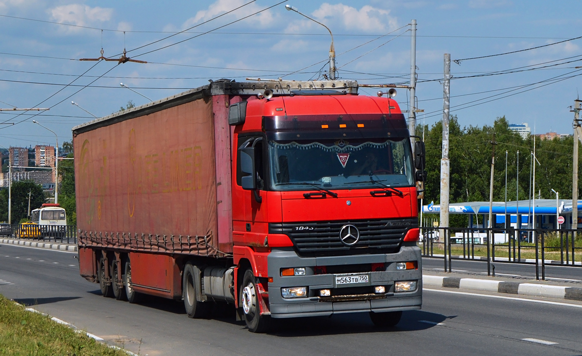 Московская область, № М 563 ТВ 750 — Mercedes-Benz Actros ('1997) 1843