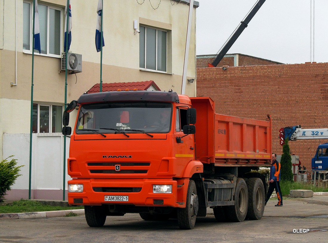 Брестская область, № АМ 3822-1 — КамАЗ-65115 (общая модель)