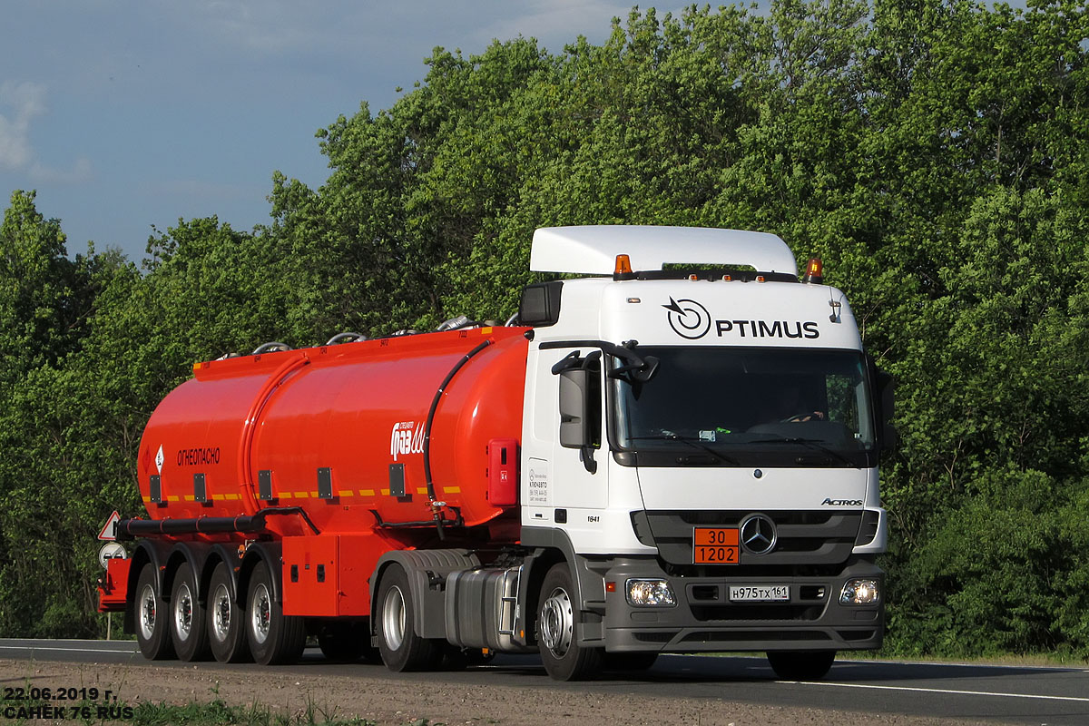 Ростовская область, № Н 975 ТХ 161 — Mercedes-Benz Actros '09 1841 [Z9M]