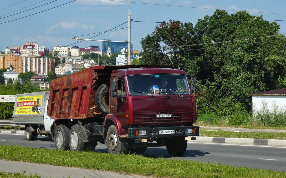 Калужская область, № М 689 ОО 40 — КамАЗ-65115-02 [65115C]