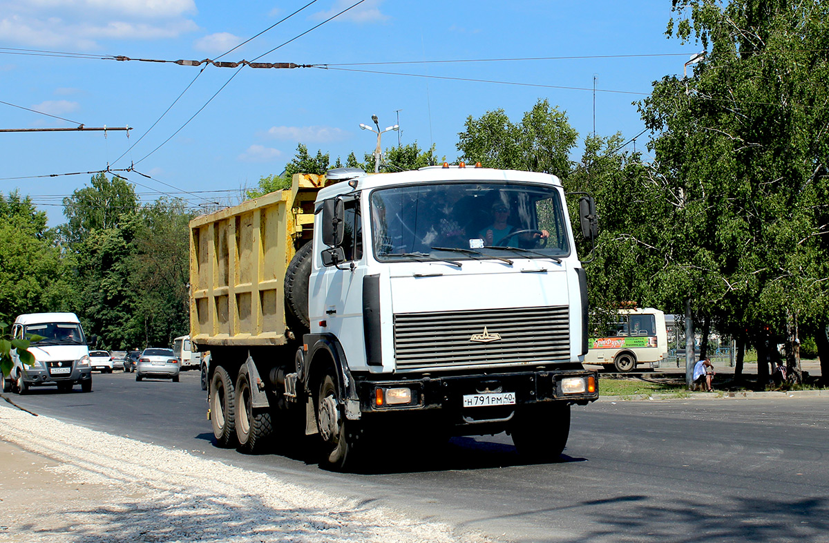 Калужская область, № Н 791 РМ 40 — МАЗ-5516A5