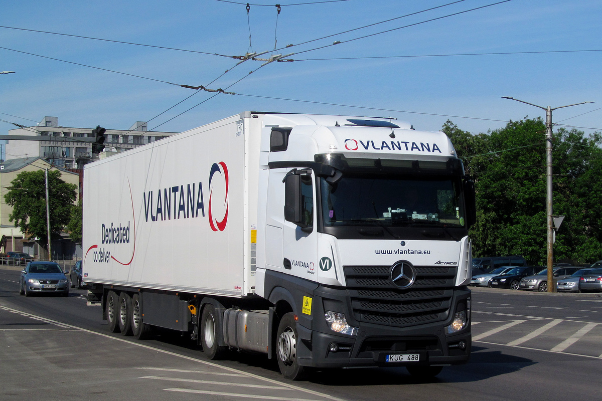 Литва, № KUG 488 — Mercedes-Benz Actros ('2011) 1845