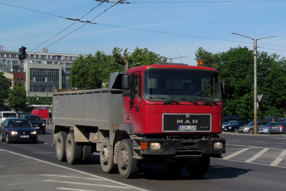 Литва, № AOR 249 — MAN F90 (общая модель)