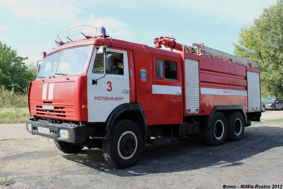 Ростовская область, № О 921 МВ 61 — КамАЗ-53229-02 [53229C]