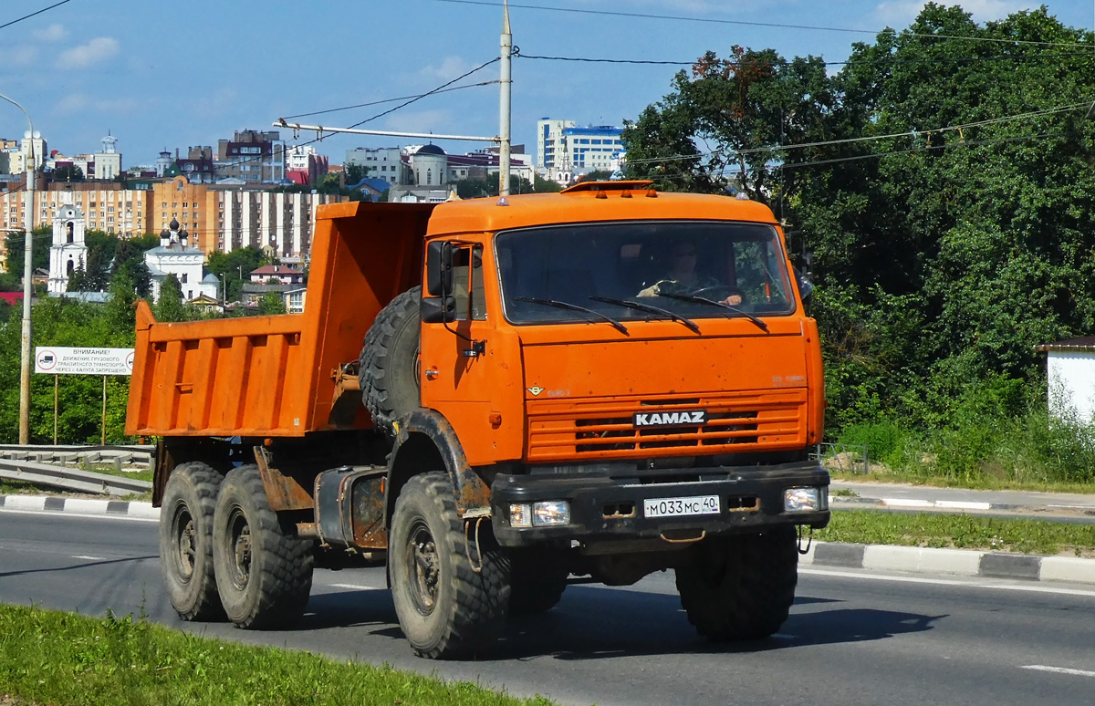 Калужская область, № М 033 МС 40 — КамАЗ-43118-10 [43118K]