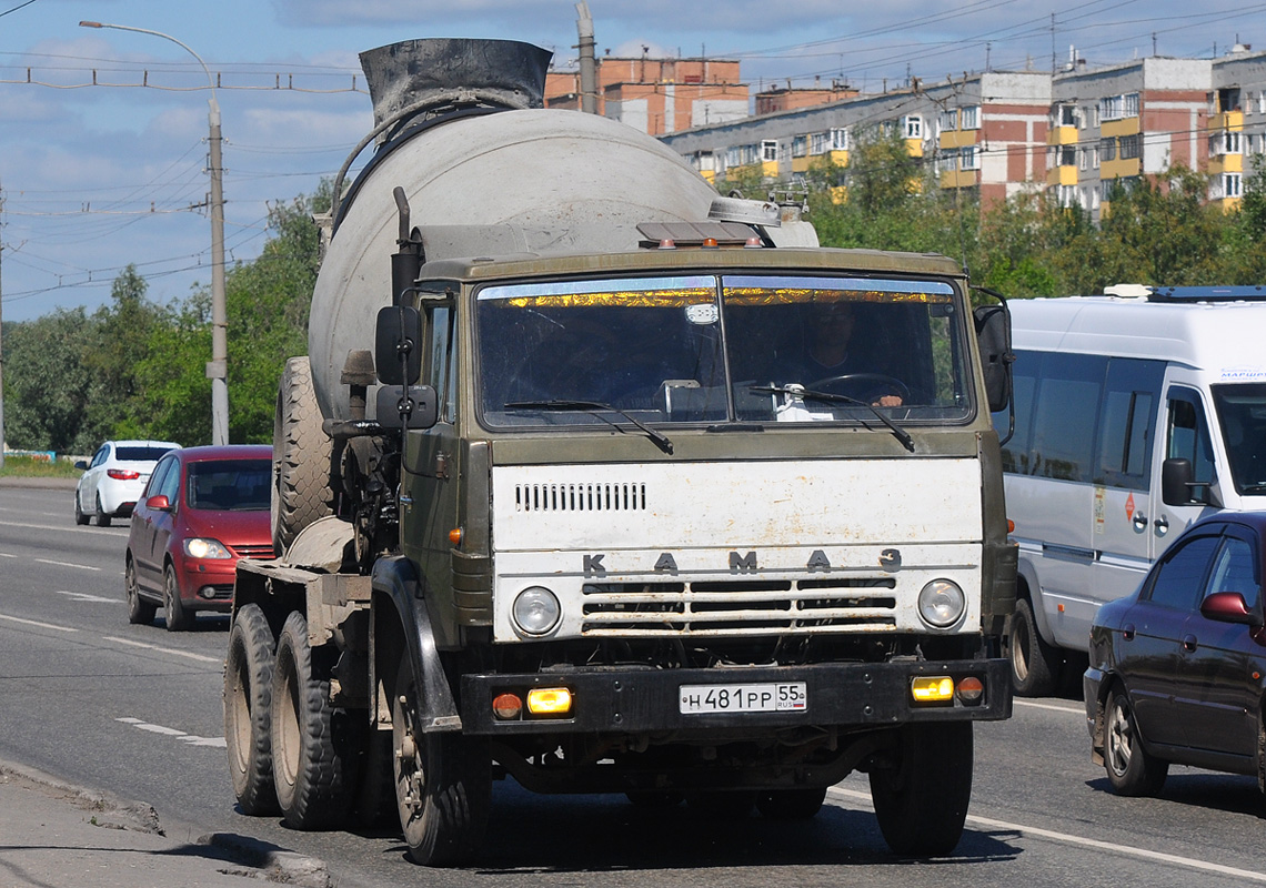 Омская область, № Н 481 РР 55 — КамАЗ-5511