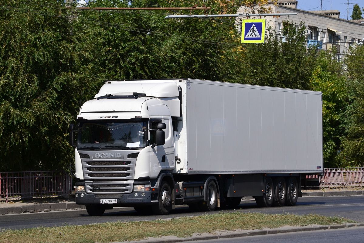 Белгородская область, № Е 557 ЕА 82 — Scania ('2013) G440