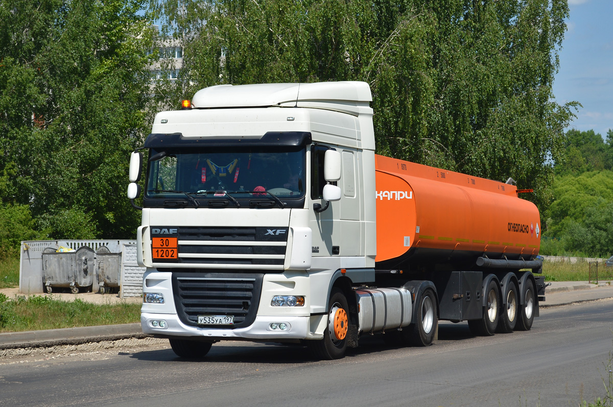 Москва, № У 535 УА 197 — DAF XF105 FTP