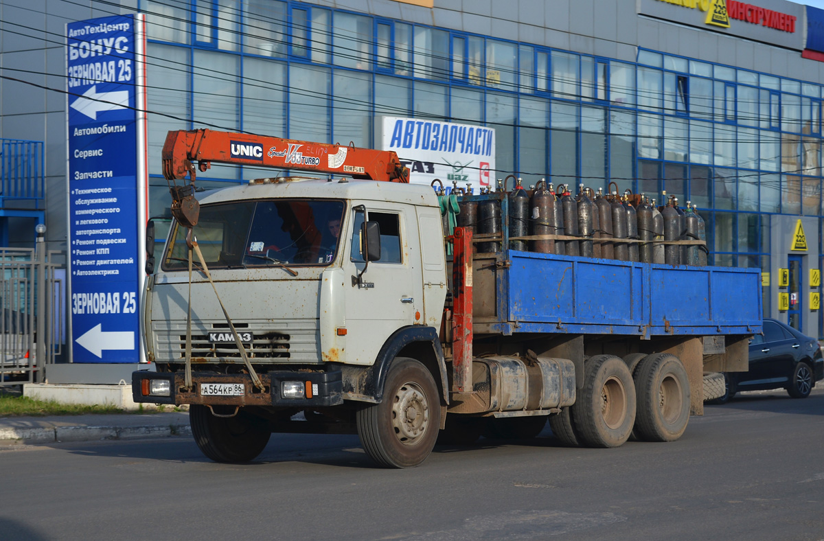 Ханты-Мансийский автоном.округ, № А 564 КР 86 — КамАЗ-53215 [532150]