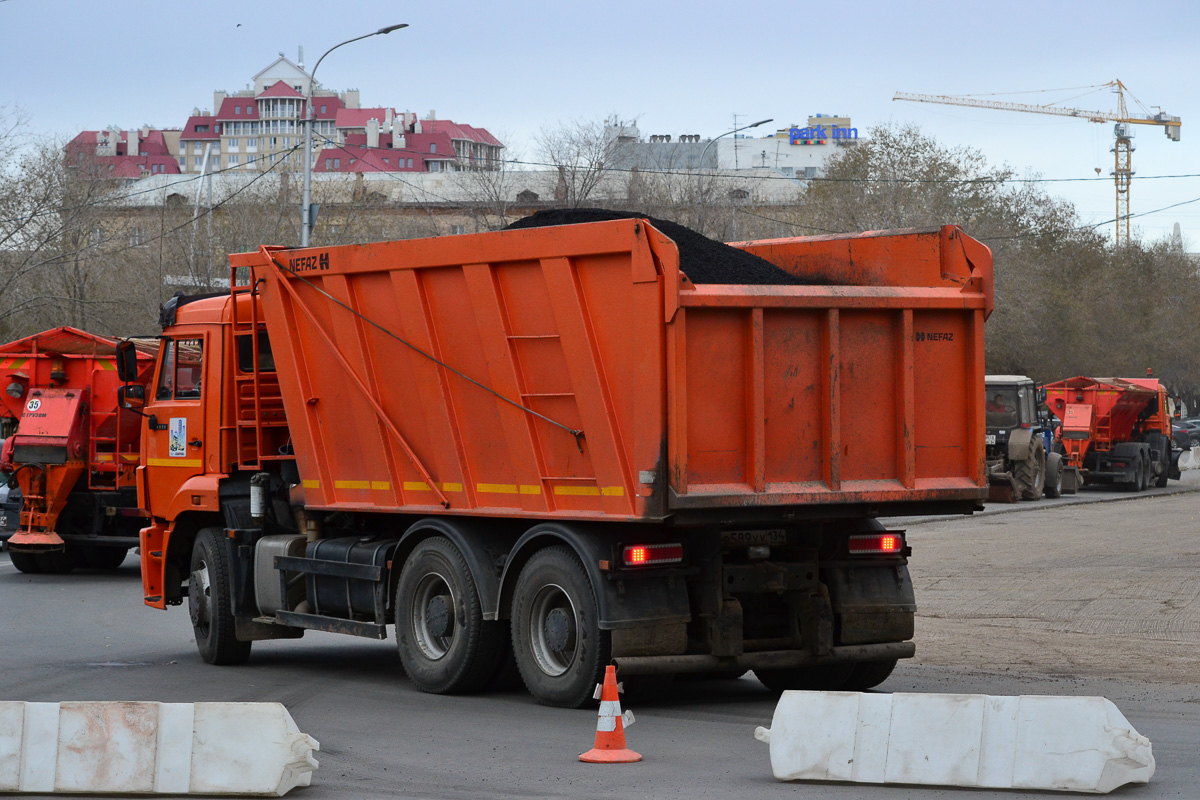 Волгоградская область, № В 589 УУ 134 — КамАЗ-6520-43