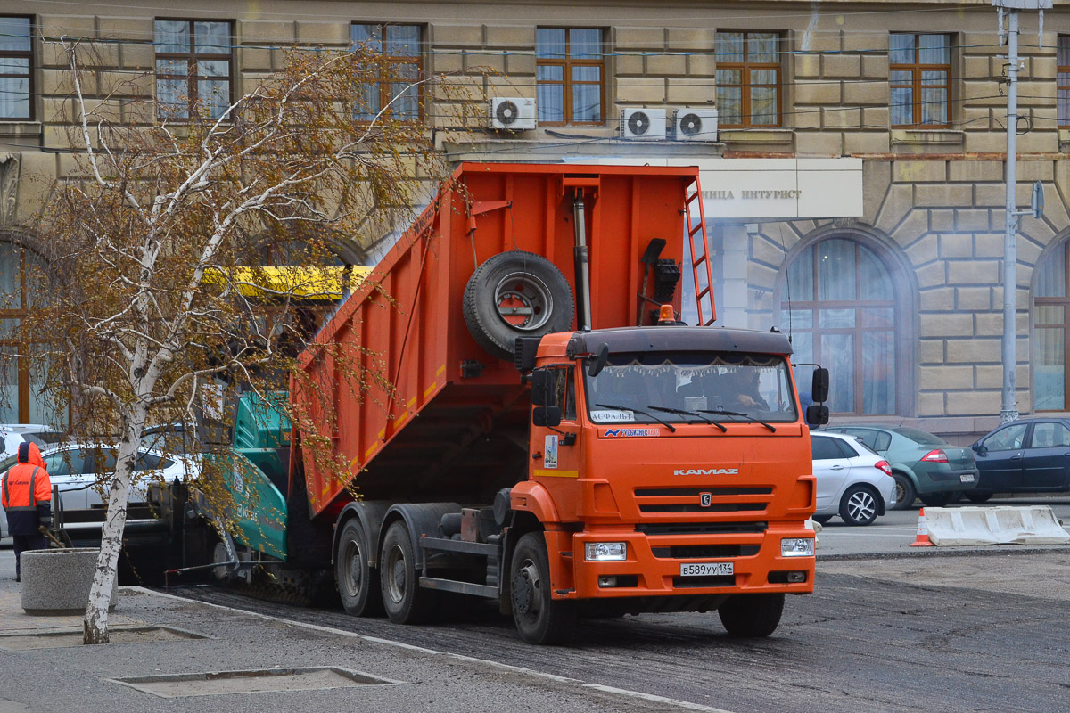 Волгоградская область, № В 589 УУ 134 — КамАЗ-6520-43