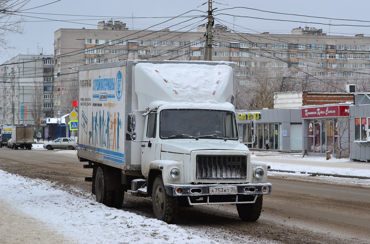 Волгоградская область, № А 757 КТ 34 — ГАЗ-3309