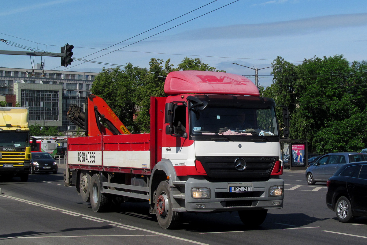 Литва, № JPZ 211 — Mercedes-Benz Axor (общ.м)