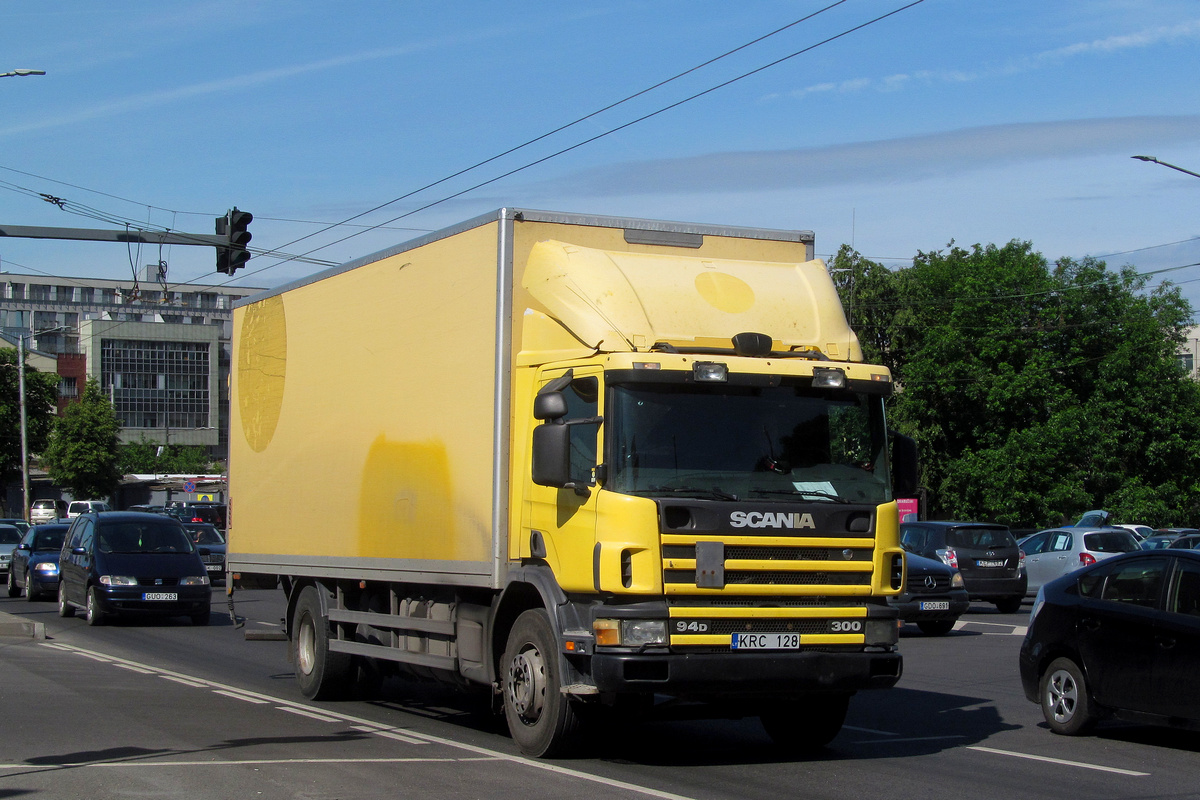 Литва, № KRC 128 — Scania ('1996) P94D