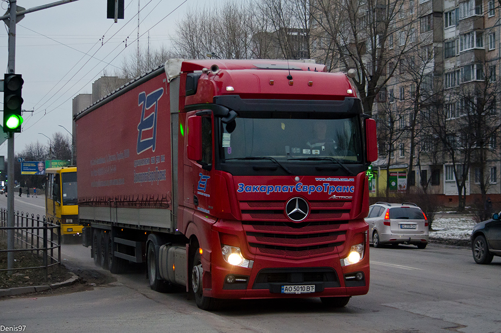 Закарпатская область, № 31 — Mercedes-Benz Actros ('2011) 1845