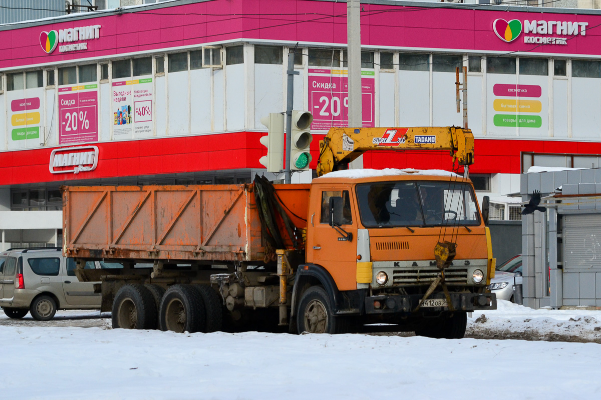 Волгоградская область, № М 412 ОВ 34 — КамАЗ-53213