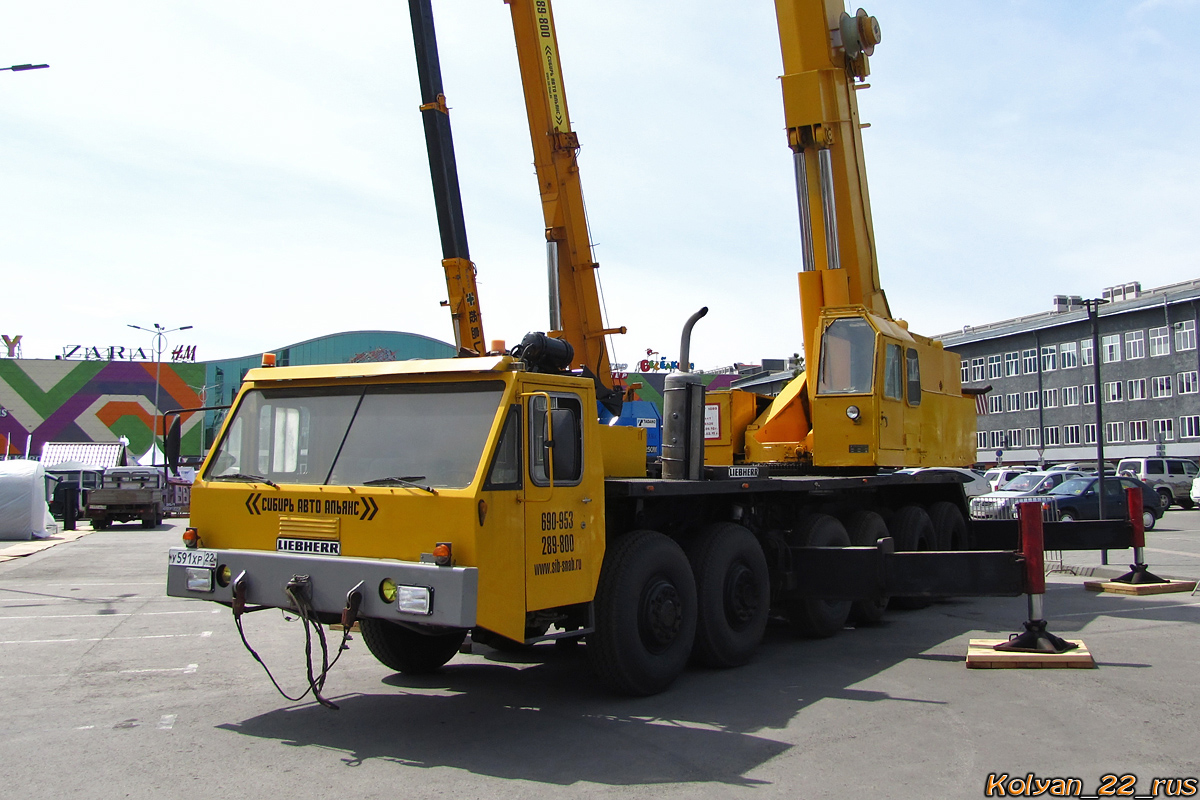 Алтайский край, № У 591 ХР 22 — Liebherr (общая модель)