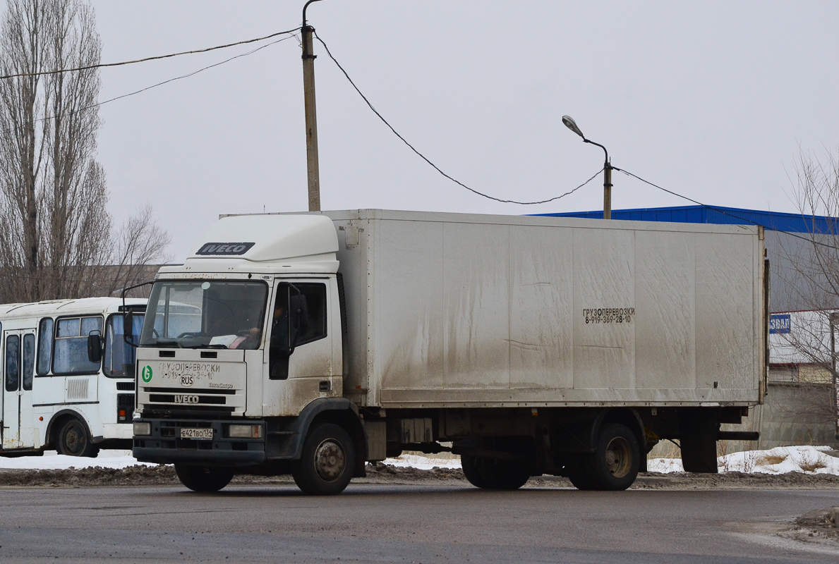 Волгоградская область, № Е 421 ВО 134 — IVECO EuroCargo ('1991)