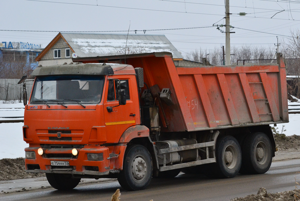 Волгоградская область, № Е 754 КК 53 — КамАЗ-6520-63