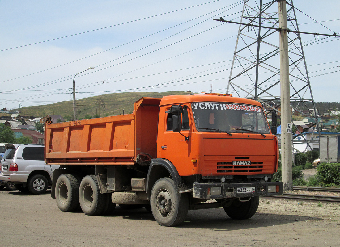 Бурятия, № В 333 КМ 14 — КамАЗ-53229-15 [53229R]