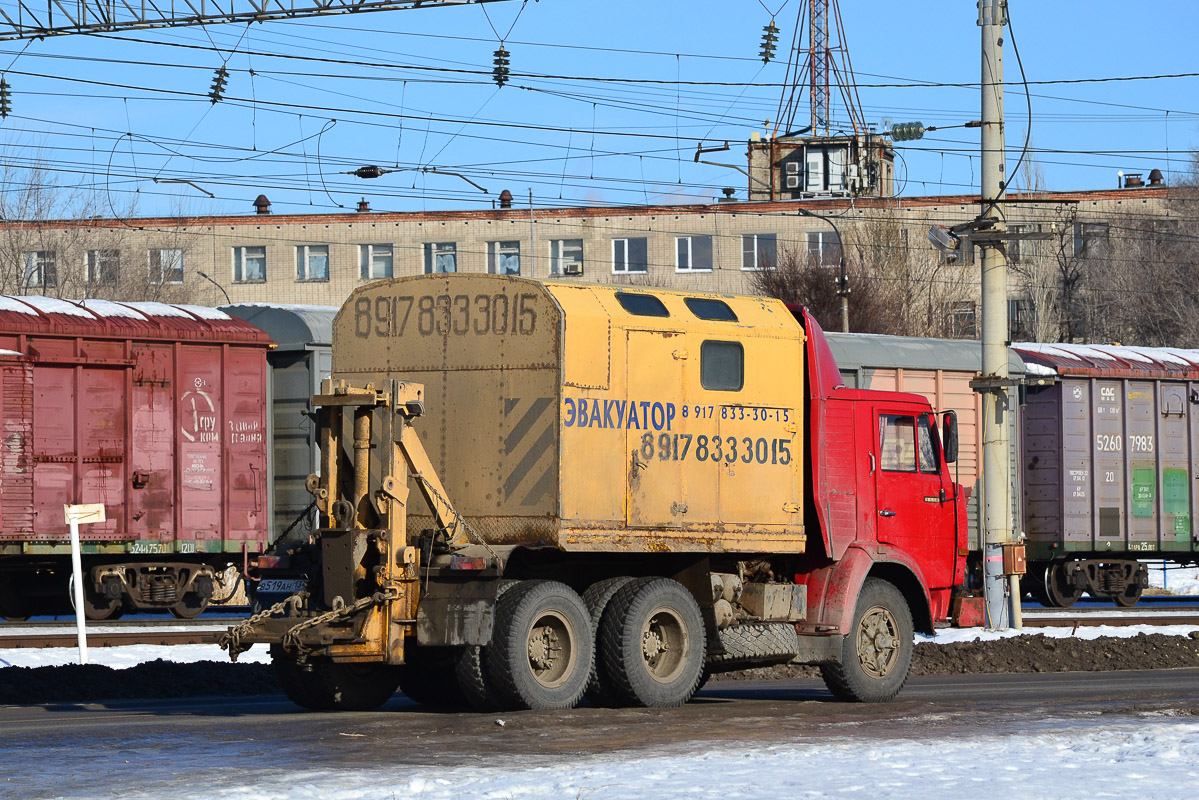 Волгоградская область, № В 519 АН 134 — КамАЗ-5410