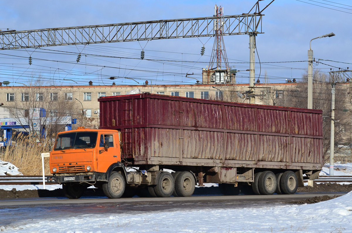 Волгоградская область, № О 759 РХ 34 — КамАЗ-5511