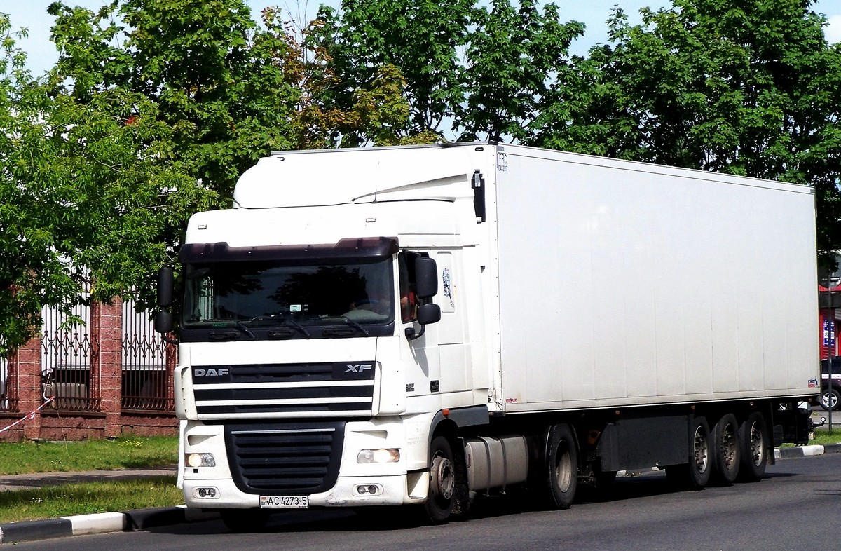 Минская область, № АС 4273-5 — DAF XF105 FT