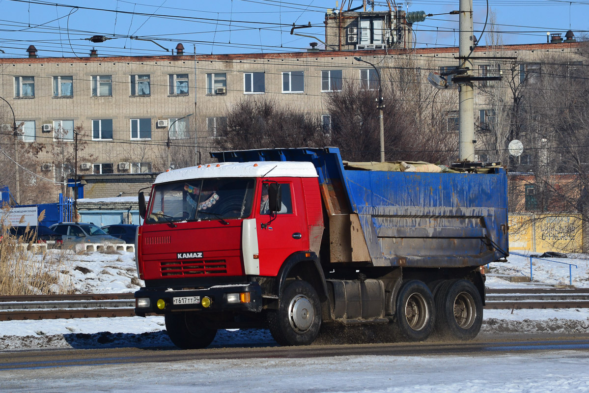 Волгоградская область, № Т 617 ТТ 34 — КамАЗ-5511