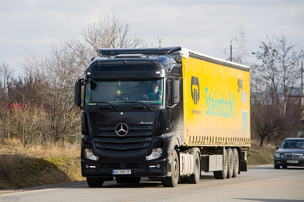 Хмельницкая область, № АА 1299 ТР — Mercedes-Benz Actros ('2011) 1843