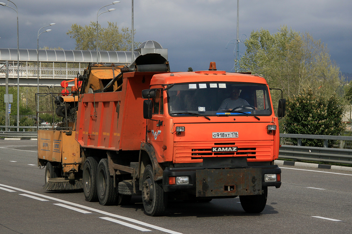 Краснодарский край, № О 918 ХТ 178 — КамАЗ-65115 (общая модель)