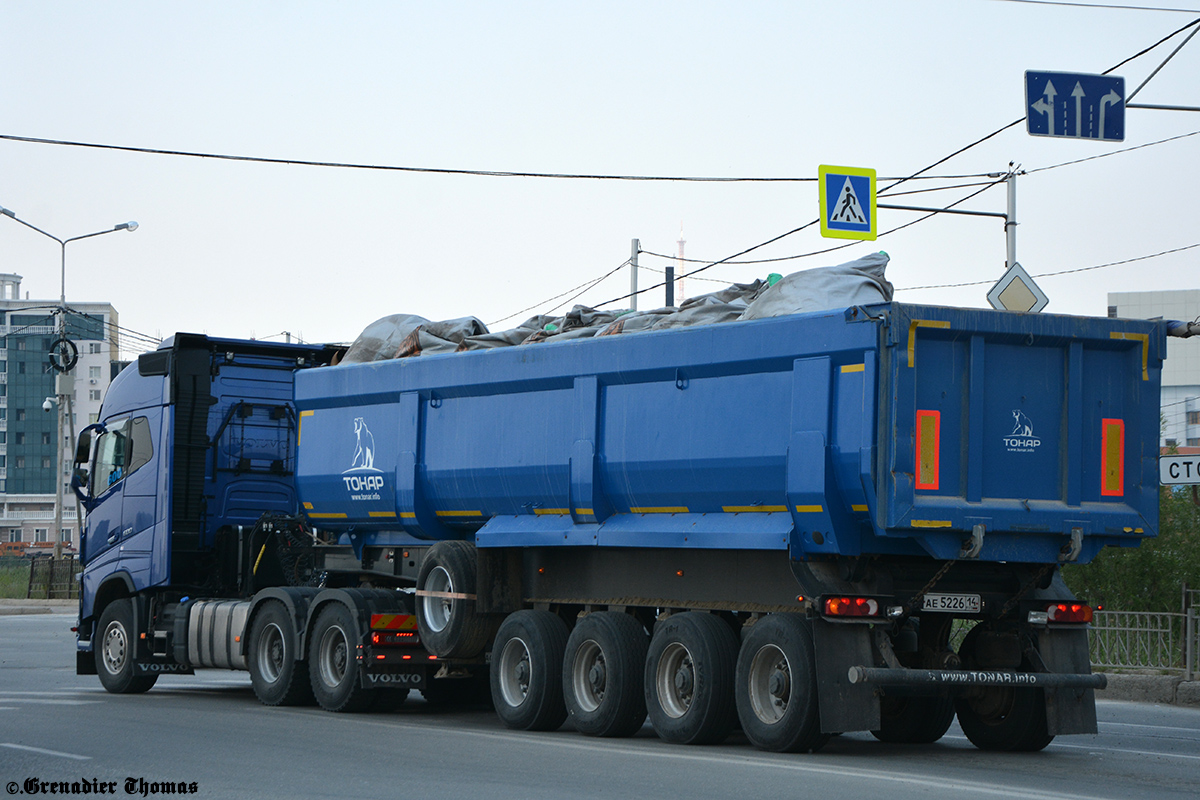 Саха (Якутия), № Н 444 АО 14 — Volvo ('2012) FH16.600