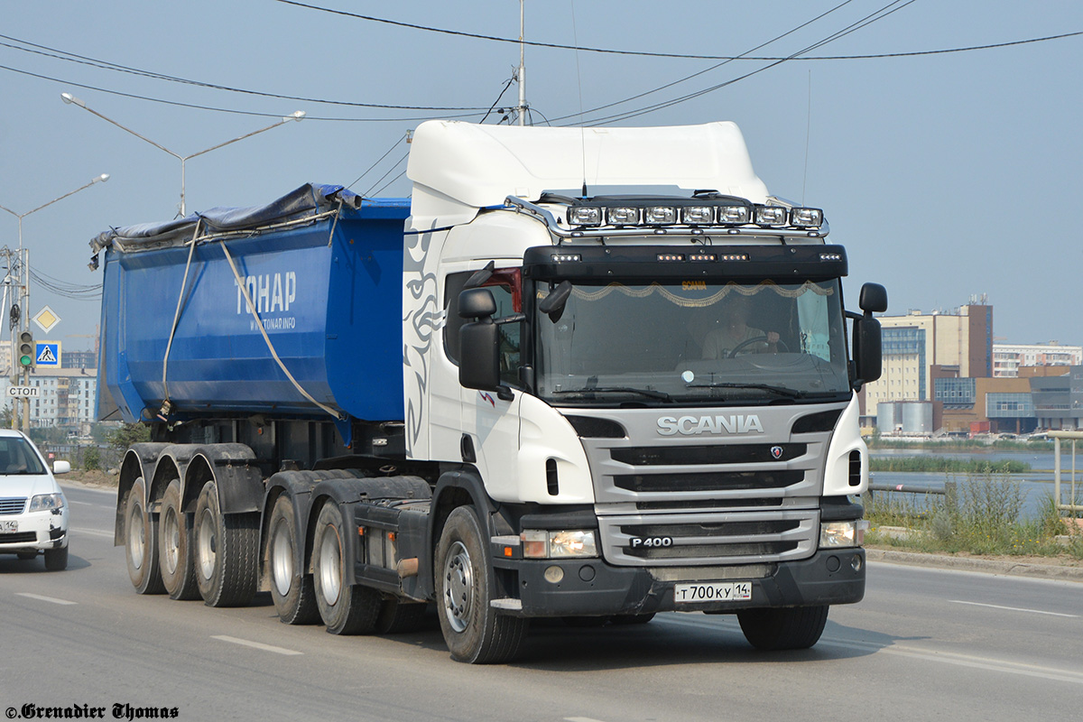 Саха (Якутия), № Т 700 КУ 14 — Scania ('2011) P400