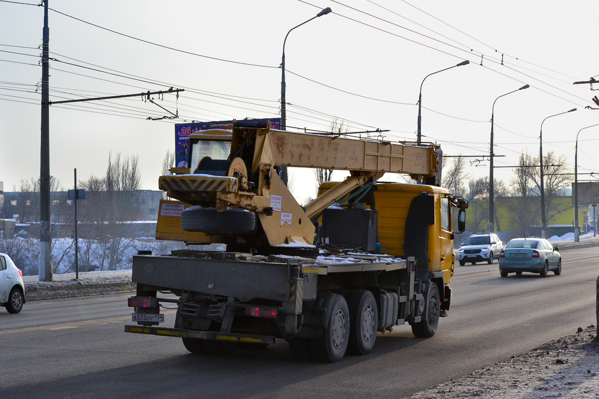 Волгоградская область, № А 573 ОУ 134 — МАЗ-6312B3