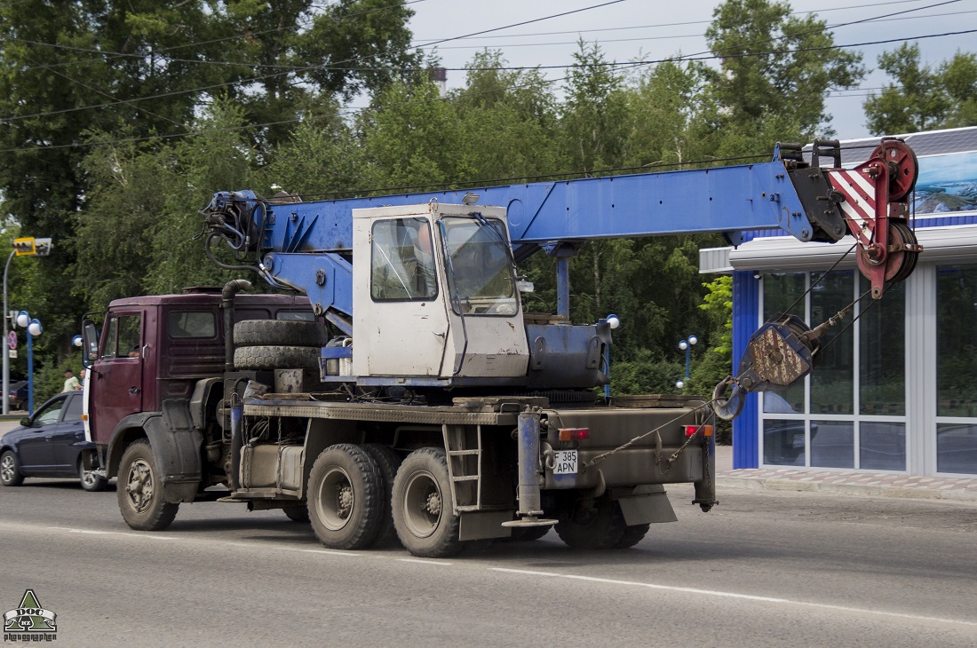 Восточно-Казахстанская область, № F 385 APN — КамАЗ-53213