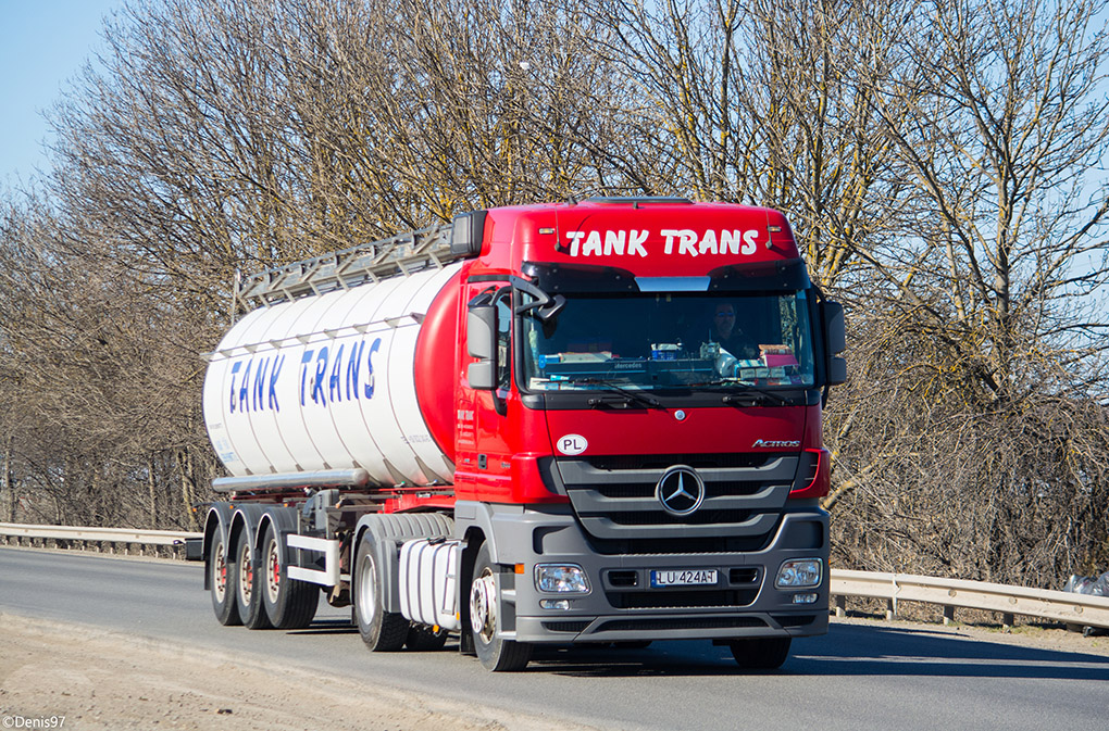 Польша, № LU 424AT — Mercedes-Benz Actros ('2009) 1844