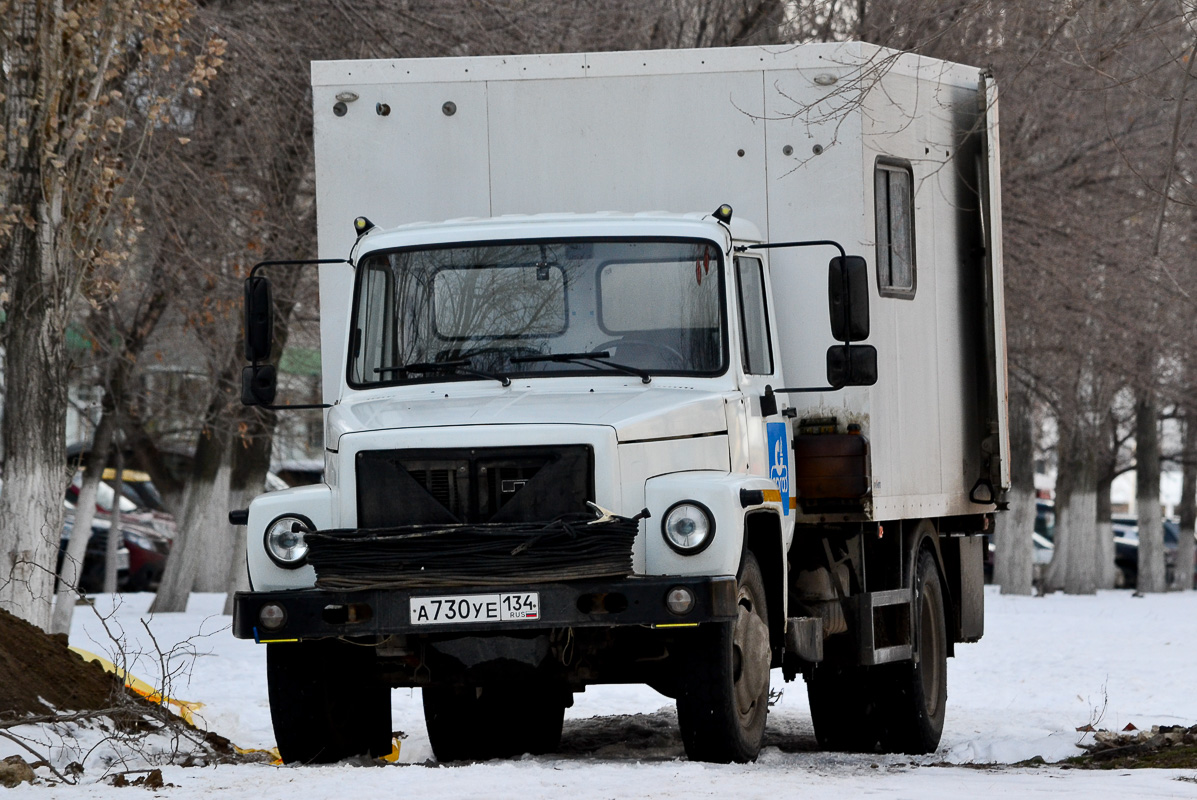 Волгоградская область, № А 730 УЕ 134 — ГАЗ-3309