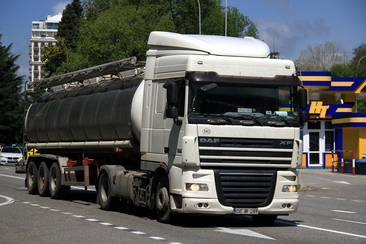 Молдавия, № GE BF 281 — DAF XF105 FT