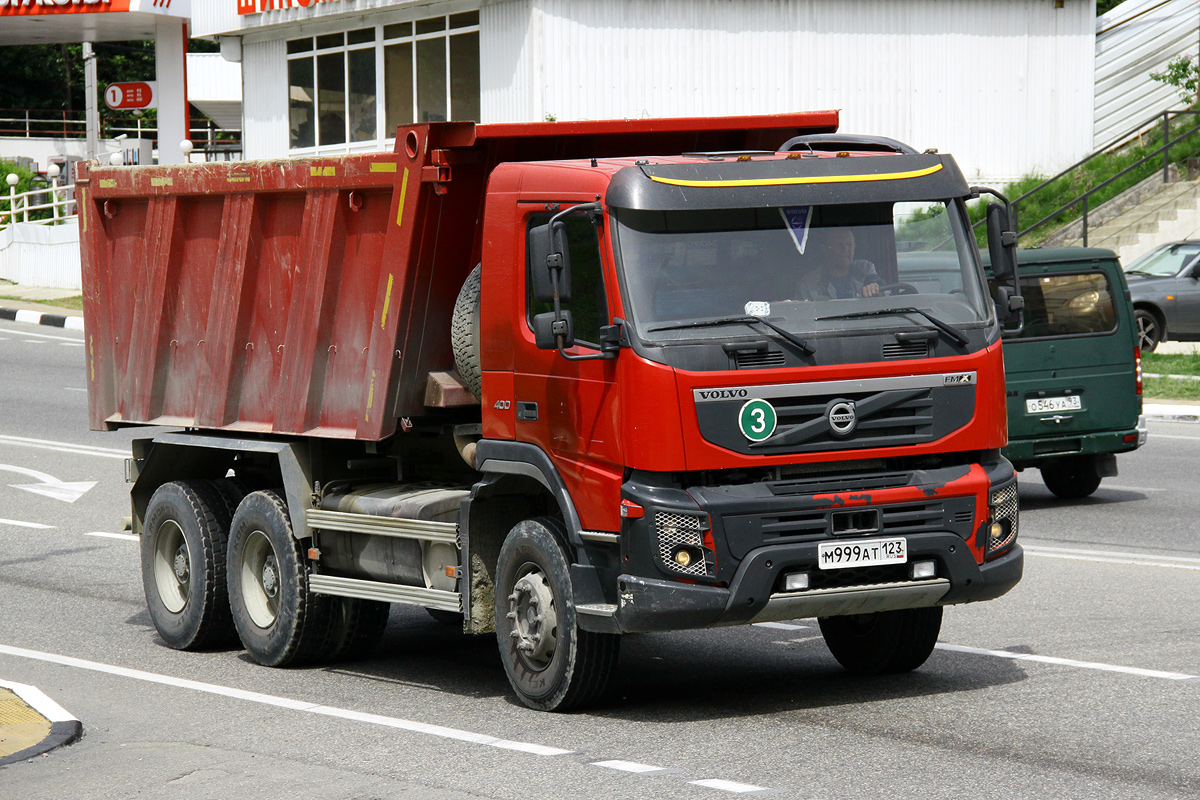 Краснодарский край, № М 999 АТ 123 — Volvo ('2010) FMX.400 [X9P]