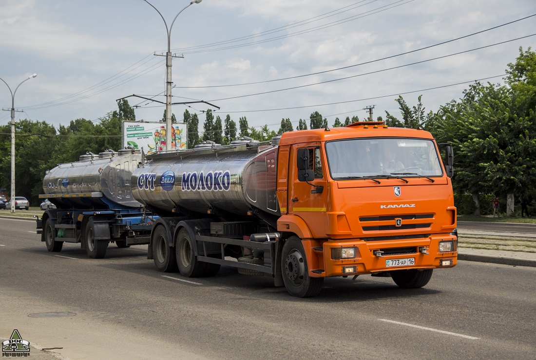 Восточно-Казахстанская область, № 773 AP 16 — КамАЗ-65115 (общая модель)